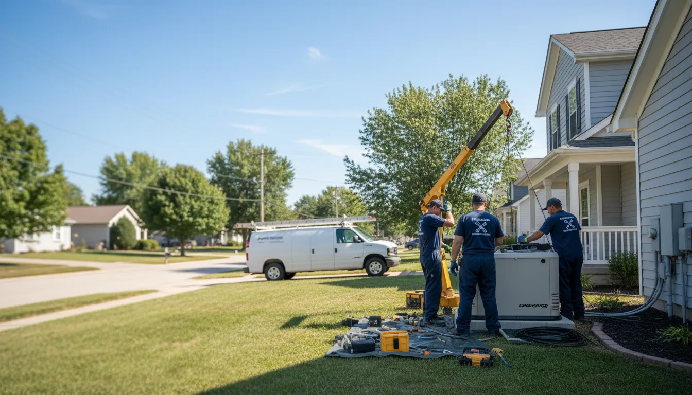 Generator Installation in Lawrence, KS near me
